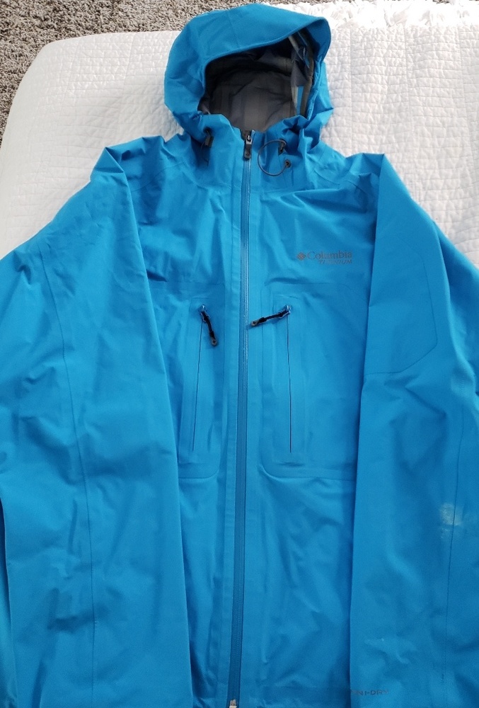 Columbia titanium rain jacket